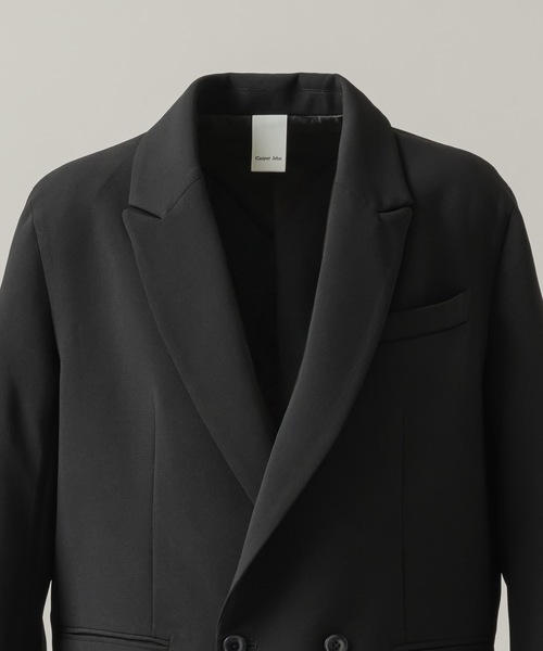 CASPER JOHN(キャスパージョン)の「Compact tailored jacket/コンパクトテーラードジャケット(テーラードジャケット・メンズ・ブラック系/ブラック・LARGE/MEDIUM/SMALL/X-SMALL)」の3枚目の写真