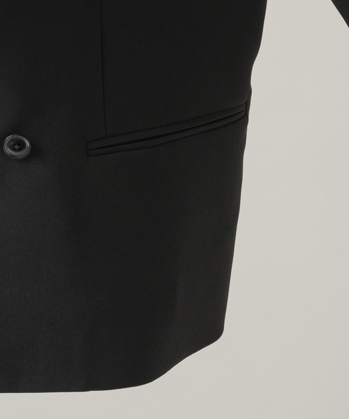 CASPER JOHN(キャスパージョン)の「Compact tailored jacket/コンパクトテーラードジャケット(テーラードジャケット・メンズ・ブラック系/ブラック・LARGE/MEDIUM/SMALL/X-SMALL)」の7枚目の写真