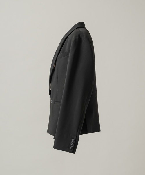 CASPER JOHN(キャスパージョン)の「Compact tailored jacket/コンパクトテーラードジャケット(テーラードジャケット・メンズ・ブラック系/ブラック・LARGE/MEDIUM/SMALL/X-SMALL)」の9枚目の写真