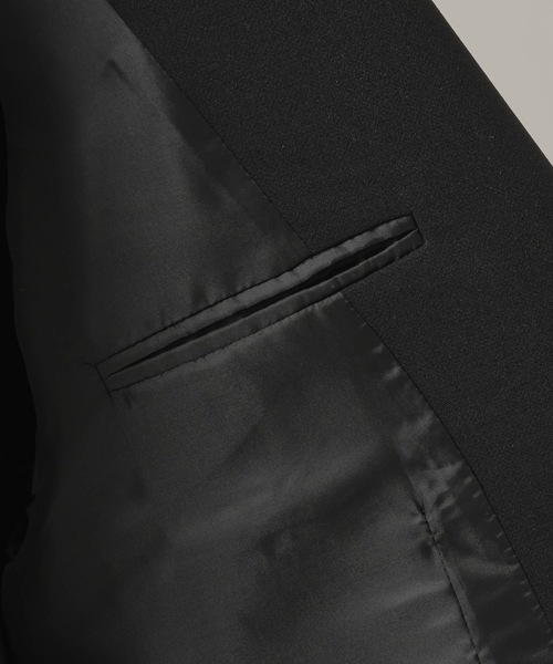 CASPER JOHN(キャスパージョン)の「Compact tailored jacket/コンパクトテーラードジャケット(テーラードジャケット・メンズ・ブラック系/ブラック・LARGE/MEDIUM/SMALL/X-SMALL)」の11枚目の写真