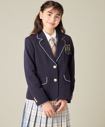 a.v.v（アーヴェヴェ）の「[150-160]【卒服】【エンブレム付き】パイピングテーラードジャケット（テーラードジャケット・キッズ）」