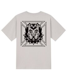 KTC0114 フィットブル 半袖Tシャツ - ベージュ