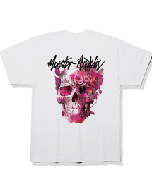 MONSTER REPUBLIC（モンスターリパブリック）の「メイビスカル ベリーピンク Tシャツ ホワイト（Tシャツ/カットソー）」