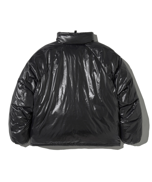 PHYPS MOTORCYCLE（フィップスモーターサイクル）の「H-Tech Non Quilting Shorts Padded Down Jacket Black（ダウンジャケット/コート・レディース・その他・LARGE/X-LARGE/MEDIUM/SMALL）」の3枚目の写真