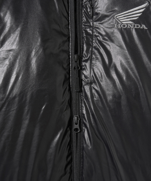 PHYPS MOTORCYCLE（フィップスモーターサイクル）の「H-Tech Non Quilting Shorts Padded Down Jacket Black（ダウンジャケット/コート・レディース・その他・LARGE/X-LARGE/MEDIUM/SMALL）」の9枚目の写真