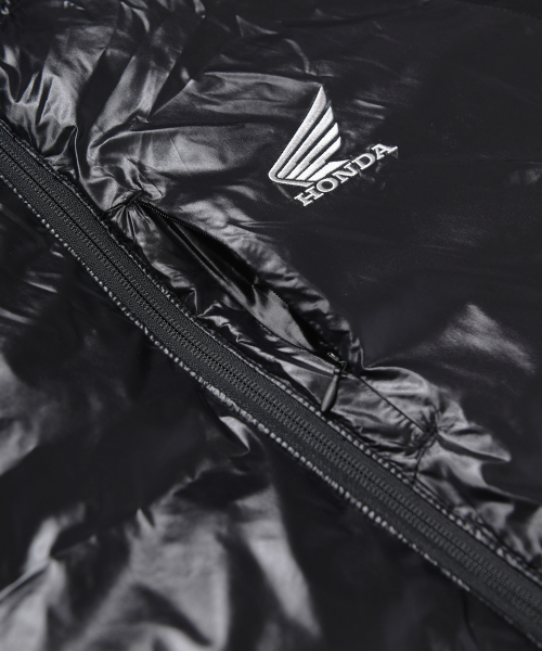 PHYPS MOTORCYCLE（フィップスモーターサイクル）の「H-Tech Non Quilting Shorts Padded Down Jacket Black（ダウンジャケット/コート・レディース・その他・LARGE/X-LARGE/MEDIUM/SMALL）」の16枚目の写真