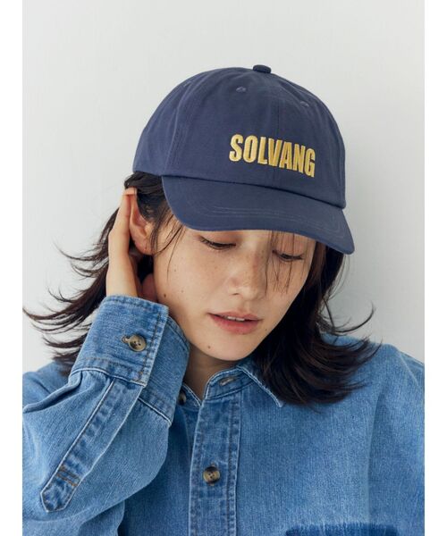 Ungrid(アングリッド)の「ロゴデザインキャップ(キャップ・レディース・ネイビー/ベージュ/レッド・FREE)」の1枚目の写真