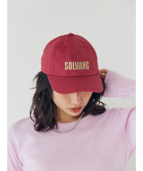 Ungrid(アングリッド)の「ロゴデザインキャップ(キャップ・レディース・ネイビー/ベージュ/レッド・FREE)」の3枚目の写真