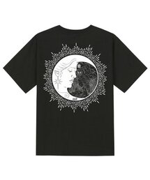 KTB0138 オールドムーン 半袖Tシャツ - ブラック