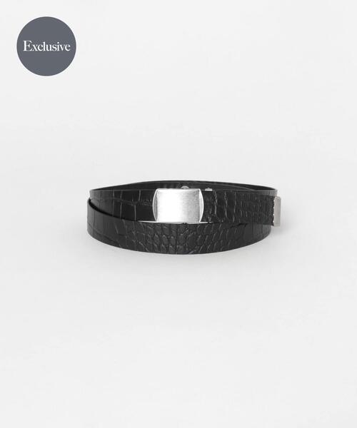 MASTER&Co(マスターアンドコー)の「『別注』MASTER&CO×URBAN RESEARCH GACHA BELT with BOX(ベルト・メンズ・ブラック/ブラック系その他/その他1・FREE)」の2枚目の写真