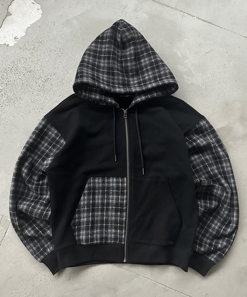 セール】ASSORTED DOCKING ZIP PARKA／アソートドッキングジップ