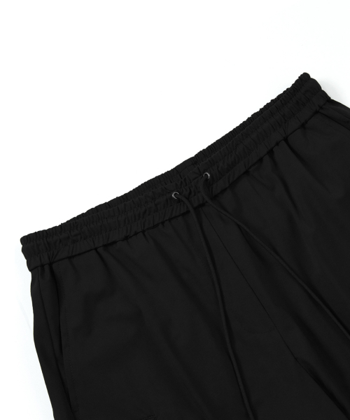 DRAW FIT（ドローフィット）の「[ファッションプラネットXドローフィット] クーリングリラックスドストリングパンツ [ブラック]（スウェットパンツ・メンズ・その他・LARGE/MEDIUM/X-LARGE）」の4枚目の写真