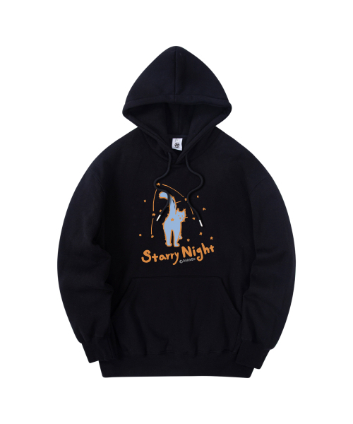 RADINEO(ラディネオ)の「スタリーナイト フードパーカー ブラック(パーカー・メンズ・その他・MEDIUM/LARGE/X-LARGE)」の1枚目の写真