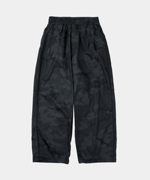 LETTERCOMO（レテルコモ）の「シェルウィンドカモワイドトラックパンツブラック（その他パンツ）」