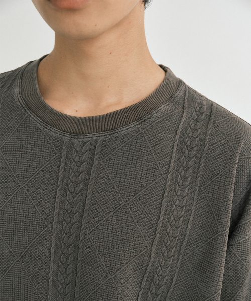 ENDOOR(エンドア)の「Time stitch vtg long sleeve (vtg brown)(Tシャツ/カットソー・メンズ・その他・1/2)」の2枚目の写真