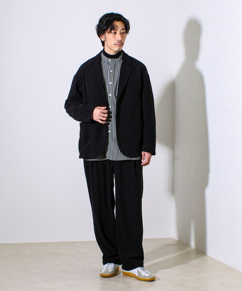 GLOSTER（グロスター）の「【セットアップ対応可能】コーデュロイ オールマイティジャケット（テーラードジャケット・メンズ・ブラック/ブルー/ブラウン・L/M/S）」の4枚目の写真