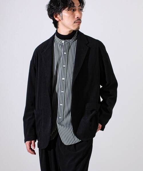 GLOSTER（グロスター）の「【セットアップ対応可能】コーデュロイ オールマイティジャケット（テーラードジャケット・メンズ・ブラック/ブルー/ブラウン・L/M/S）」の6枚目の写真