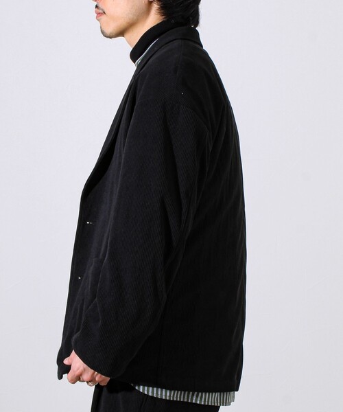 GLOSTER（グロスター）の「【セットアップ対応可能】コーデュロイ オールマイティジャケット（テーラードジャケット・メンズ・ブラック/ブルー/ブラウン・L/M/S）」の7枚目の写真