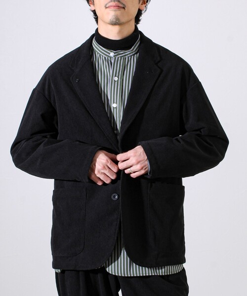 GLOSTER（グロスター）の「【セットアップ対応可能】コーデュロイ オールマイティジャケット（テーラードジャケット・メンズ・ブラック/ブルー/ブラウン・L/M/S）」の9枚目の写真