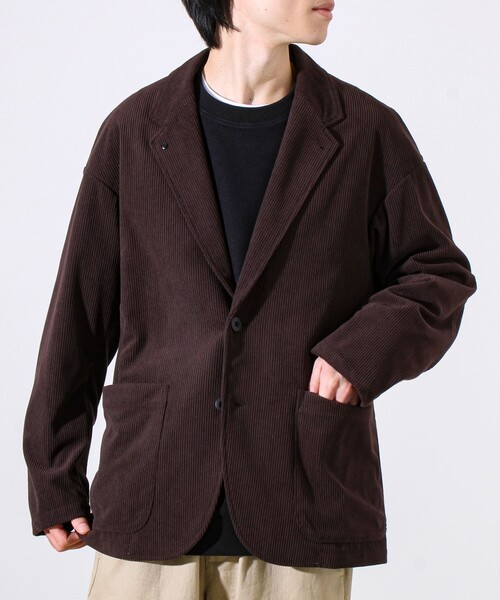 GLOSTER（グロスター）の「【セットアップ対応可能】コーデュロイ オールマイティジャケット（テーラードジャケット・メンズ・ブラック/ブルー/ブラウン・L/M/S）」の19枚目の写真