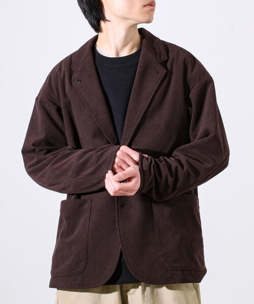 GLOSTER（グロスター）の「【セットアップ対応可能】コーデュロイ オールマイティジャケット（テーラードジャケット・メンズ・ブラック/ブルー/ブラウン・L/M/S）」の22枚目の写真