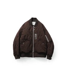 HORLISUN（ホーリーサン）の「Airborne Nylon Padding Jacket Brown（ナイロンジャケット）」
