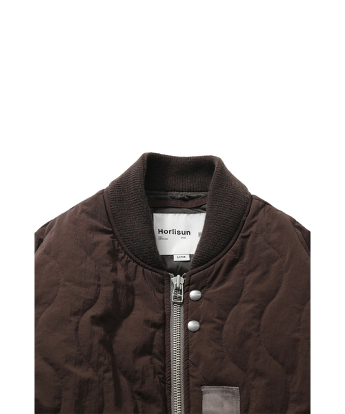 HORLISUN(ホーリーサン)の「Airborne Nylon Padding Jacket Brown(ナイロンジャケット・レディース・その他・MEDIUM/LARGE)」の3枚目の写真