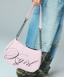 X-girl | SPRAY SCRIPT LOGO SHOULDER BAG(ショルダーバッグ)