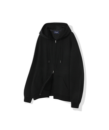 CRISCELO（クリスチェロ）の「Muji Hood 2WAY ZIP-UP_Black（パーカー）」