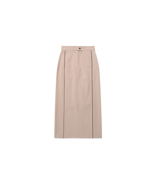 REORG(リオルグ)の「RIE LINE POINT LONG SKIRT LIGHT BROWN(スカート・レディース・その他・SMALL/MEDIUM/LARGE)」の5枚目の写真