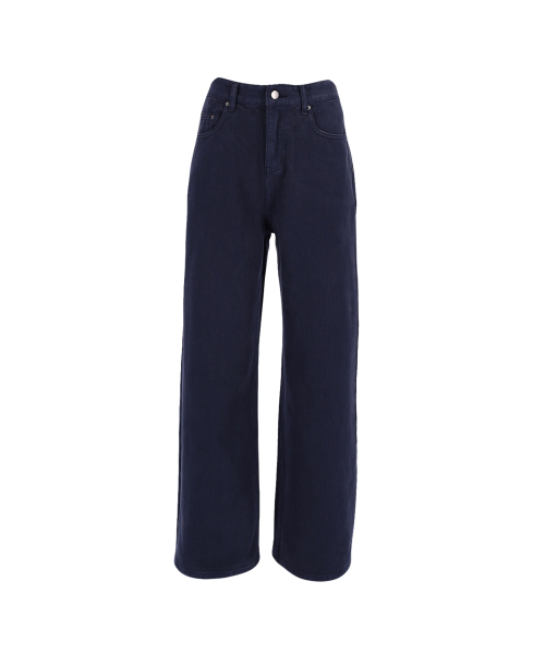 ACUD（アクド）の「Soft Structure Denim _Navy（デニムパンツ・レディース・ネイビー・SMALL/MEDIUM）」の6枚目の写真
