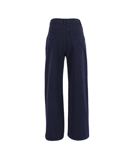 ACUD（アクド）の「Soft Structure Denim _Navy（デニムパンツ・レディース・ネイビー・SMALL/MEDIUM）」の7枚目の写真