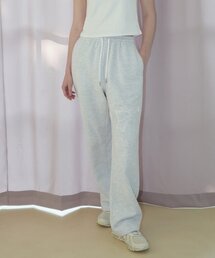 VEM.VER（ベンバー）の「Basic Ribbon Embroidered Sweatpants_Grey（スウェットパンツ）」