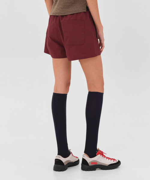 PO8（ピーオーエイト）の「TRACKSHORT 8 PANTS - WINE（その他パンツ・レディース・ワイン・MEDIUM/LARGE）」の5枚目の写真