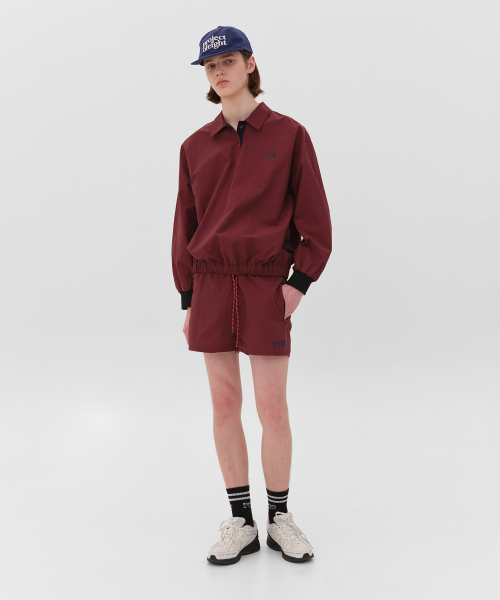 PO8（ピーオーエイト）の「TRACKSHORT 8 PANTS - WINE（その他パンツ・レディース・ワイン・MEDIUM/LARGE）」の6枚目の写真