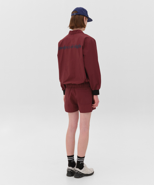 PO8（ピーオーエイト）の「TRACKSHORT 8 PANTS - WINE（その他パンツ・レディース・ワイン・MEDIUM/LARGE）」の7枚目の写真