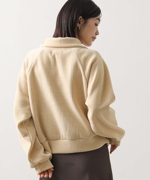 Gready Brilliant（グレディブリリアン）の「カットコールハーフジップカットソー（Tシャツ/カットソー・レディース・ブラウン/ベージュ・38）」の14枚目の写真