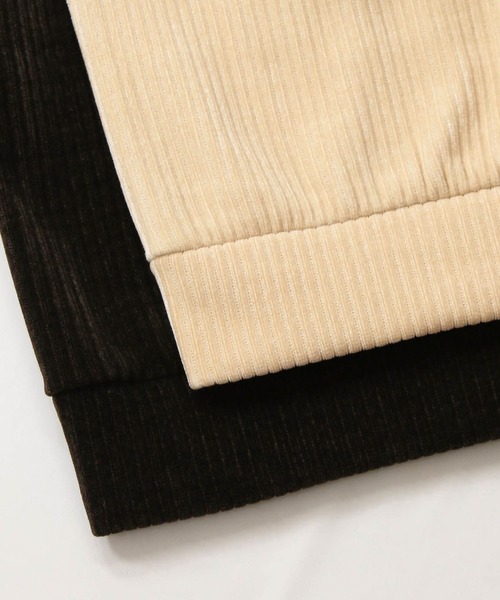 Gready Brilliant（グレディブリリアン）の「カットコールハーフジップカットソー（Tシャツ/カットソー・レディース・ブラウン/ベージュ・38）」の22枚目の写真