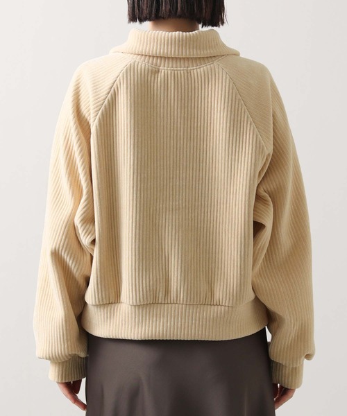 Gready Brilliant（グレディブリリアン）の「カットコールハーフジップカットソー（Tシャツ/カットソー・レディース・ブラウン/ベージュ・38）」の17枚目の写真