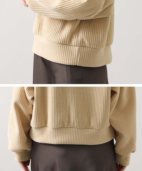 Gready Brilliant（グレディブリリアン）の「カットコールハーフジップカットソー（Tシャツ/カットソー・レディース・ブラウン/ベージュ・38）」の19枚目の写真