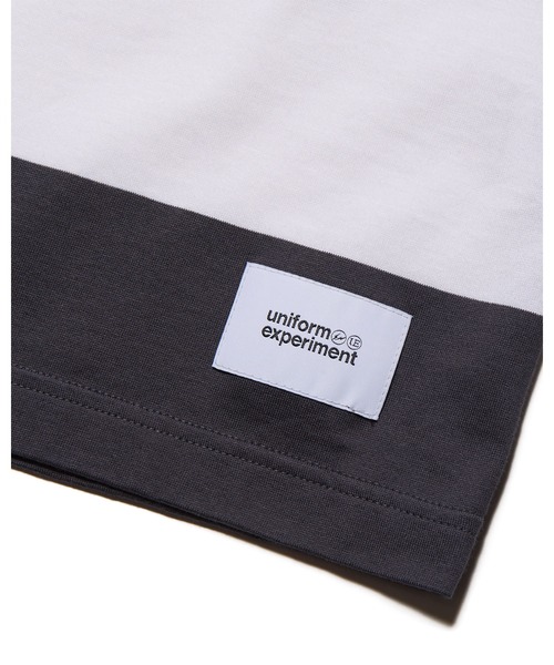 uniform experiment（ユニフォームエクスペリメント）の「BORDER L/S TEE（Tシャツ/カットソー・メンズ・ホワイト/ブルー/ベージュ・2/3/4/5/1）」の16枚目の写真