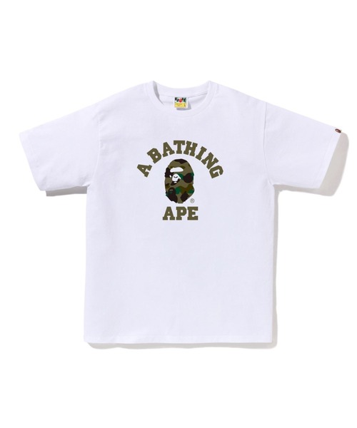 1ST CAMO COLLEGE TEE（Tシャツ/カットソー）｜A BATHING APE（ア