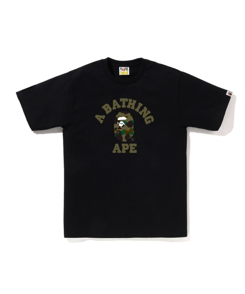 1ST CAMO COLLEGE TEE（Tシャツ/カットソー）｜A BATHING APE（ア