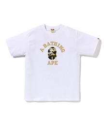 A BATHING APE(�A�x�C�V���O�G�C�v)��1ST CAMO COLLEGE TEE(T�V���c/�J�b�g�\�[)