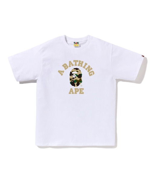 1ST CAMO COLLEGE TEE（Tシャツ/カットソー）｜A BATHING APE（ア