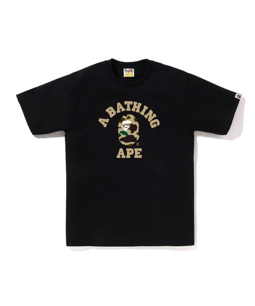 1ST CAMO COLLEGE TEE（Tシャツ/カットソー）｜A BATHING APE（ア