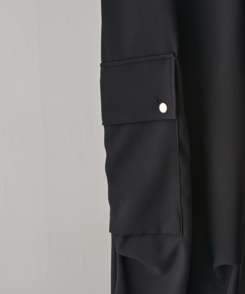 CULLNI（クルニ）の「【CULLNI exclusive for Lui's】イージーカーゴパンツ（カーゴパンツ・メンズ・キナリ/ブラック/チャコールグレー・1/2）」の14枚目の写真