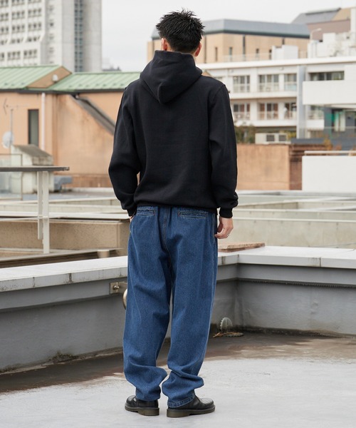 Russell Athletic（ラッセルアスレティック）の「Russell Athletic/ラッセルアスレティック DRI POWER FLEECE ピスネーム プルオーバーパーカー（パーカー・メンズ・アッシュグレー/ブラック/ネイビー/ホワイト・M/L/S/XL）」の20枚目の写真