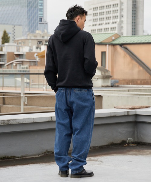 Russell Athletic（ラッセルアスレティック）の「Russell Athletic/ラッセルアスレティック DRI POWER FLEECE ピスネーム プルオーバーパーカー（パーカー・メンズ・アッシュグレー/ブラック/ネイビー/ホワイト・M/L/S/XL）」の21枚目の写真