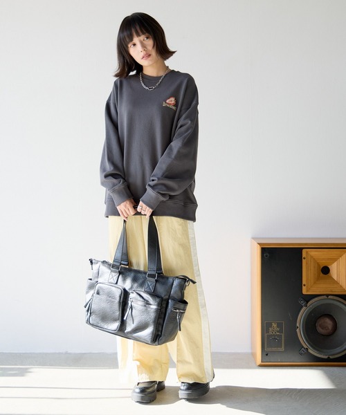 PBLIM（ページボーイリム）の「《UNISEX》トラックパンツ（スウェットパンツ・レディース・ブラック/イエロー/ネイビー・LARGE/MEDIUM）」の22枚目の写真
